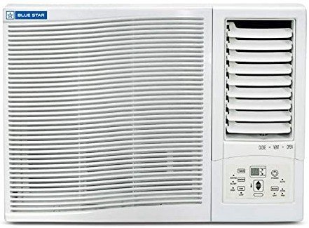 Blue Star 3WAE081YDF Window AC (0.75 Ton 3 Star Rating White)