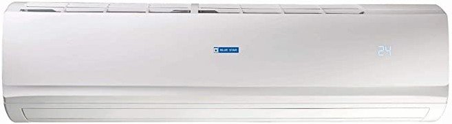 Blue Star 1.5 Ton 3 Star Split AC (Copper BI-3HW18AATU White)