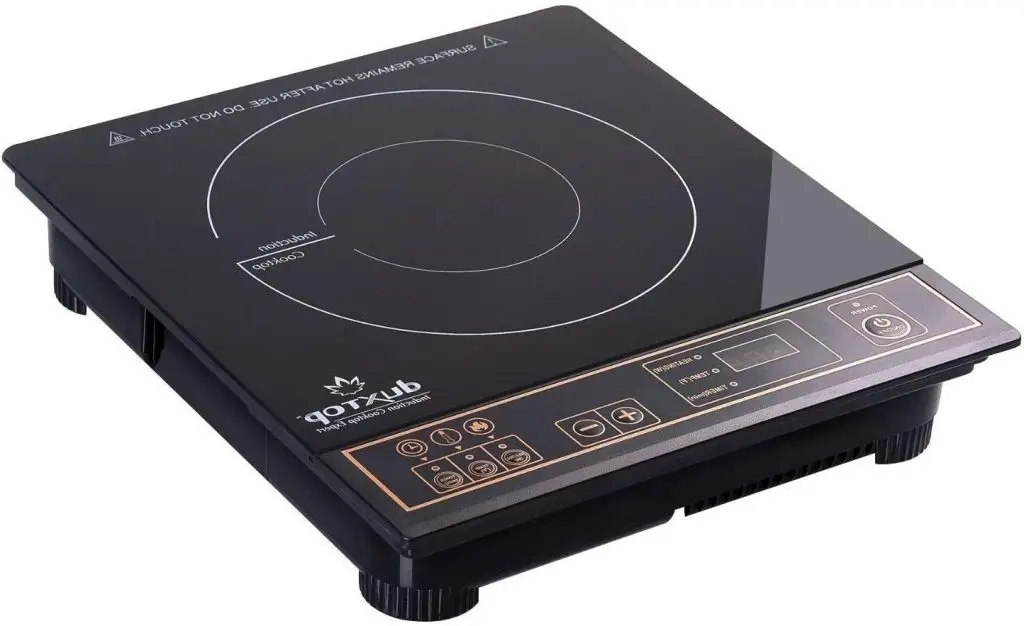 Duxtop 1800W Portable Induction Cooktop Countertop Burner, Gold 8100MC