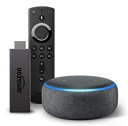 Fire TV Sticks bundle with Echo Dot (Fire TV 3rd Gen)