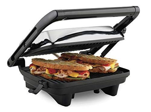 Hamilton Beach Electric Panini Press Grill with Locking Lid