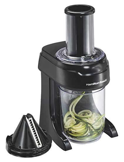 Hamilton Beach 3-in-1 Vegetable Electric Spiralizer & Slicer -min