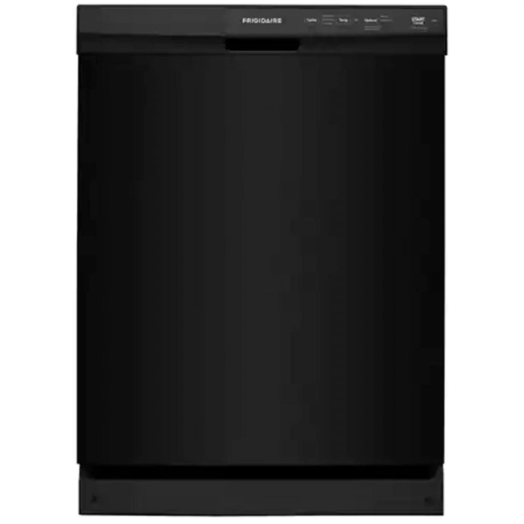 24 Built-In Front Control Dishwasher -min black stainless steel dishwasher